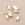 Grossiste en Pendentifs Charms en Nacre Blanche Crème avec Tige Laiton Doré -7x4mm (8)