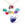 Grossiste en Pendentif Coeur imitation Améthyste 10x10mm avec Anneau Gold Filled (1)