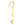 Grossiste en Marque page métal couleur or 85mm (1)