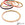 Grossiste en Bracelet Jonc Corne Feuille d'Or 60mm - Epaisseur : 3mm (1)