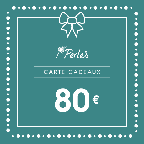 Achat Carte Cadeaux i-Perles 80 euros