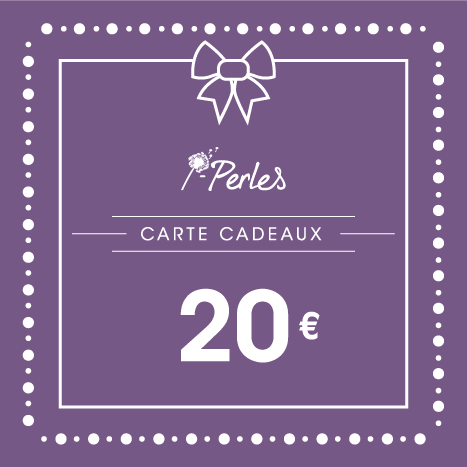 Achat Carte Cadeaux i-Perles 20 euros