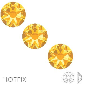 Achat Strass 2038 hot fix flat back Sunflower ss8-2.4mm (80)