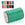 Vente au détail Cordon Polyester Torsadé Ciré Brésilien Turquoise 0.8mm - Bobine de 50m (1)