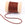 Vente au détail Cordon Nylon Soyeux Torsadé Rouge Terracotta 1.5mm (2m)