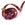 Vente au détail Cordon Plat Coton Ethnique Bordeaux 10mm (1m)