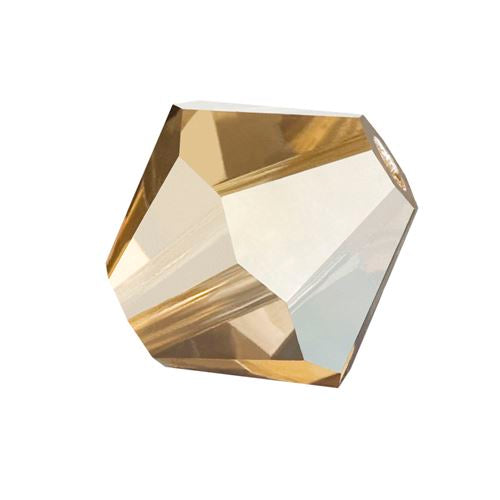 Toupie Preciosa Crystal Golden Flare Full 00030 238 Gif 2X - 2,4x3mm (40)