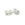 Vente au détail Poussoir pour clou d'oreilles métal plaqué argent 6mm (10)