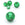 Grossiste en Perle de Murano Ronde Vert et Argent 10mm (1)