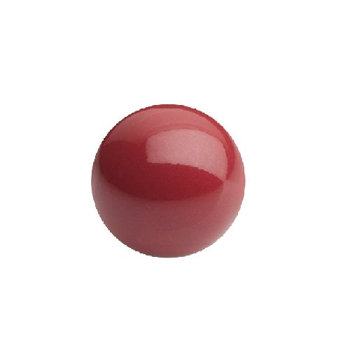 Perles Laqués Rondes Preciosa Cranberry 4mm (20)