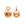 Grossiste en Perle Coulissante Rose Gold Filled - 4mm - Trou 0.5mm (1)