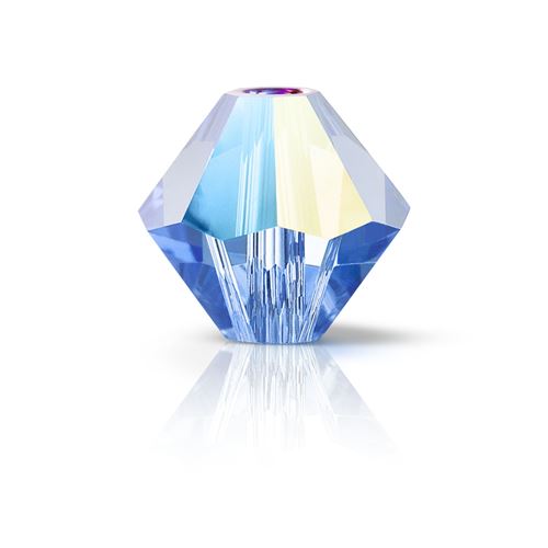 Toupie Preciosa Sapphire Glitter - 2,4x3mm (40)