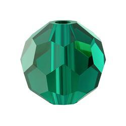 Vente en Gros Perles Rondes PRECIOSA Round Bead, Simple, Emerald 50730