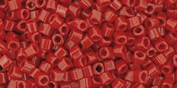 cc45 - perles Toho cube 1.5mm opaque pepper red (10g)