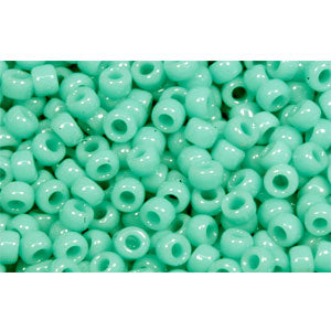 Achat cc55 - perles de rocaille Toho 11/0 opaque turquoise (10g)