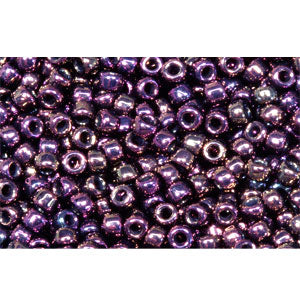 Achat cc85 - perles de rocaille Toho 11/0 métallic iris purple (10g)