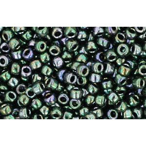 Achat cc89 - perles de rocaille Toho 11/0 métallic moss (10g)