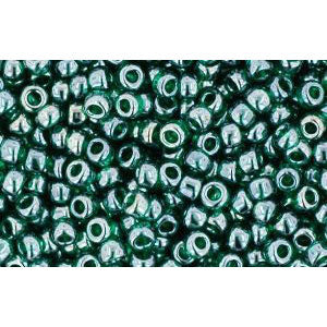 Achat cc118 - perles de rocaille Toho 11/0 trans lustered green emerald (10g)