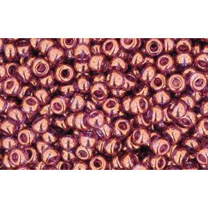 Achat cc202 - perles de rocaille Toho 11/0 gold lustered lilac (10g)