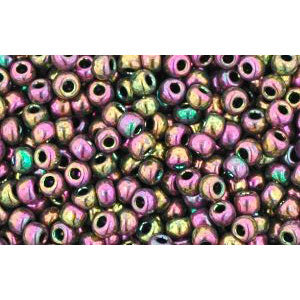 Achat cc509 - perles de rocaille Toho 11/0 higher métallic purple/green iris (10g)