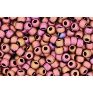 cc703 - perles de rocaille Toho 11/0 matt colour mauve mocha (10g)