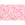 Vente au détail cc967 - perles de rocaille Toho 11/0 crystal/ neon rosaline lined (10g)