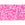 Vente au détail cc969 - perles de rocaille Toho 11/0 crystal/neon carnation lined (10g)