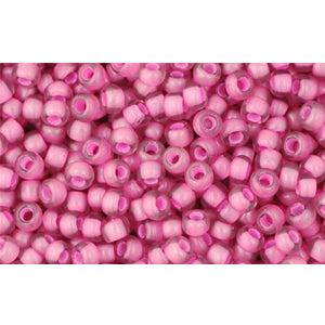 cc959f - perles de rocaille Toho 11/0 light amethyst/pink lined (10g)