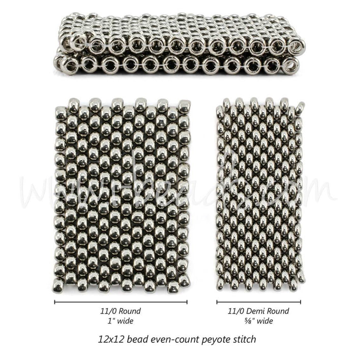 cc1f - toho demi round 11/0 transparent-frosted crystal (5g)