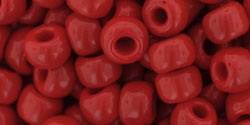 Achat cc45 - perles de rocaille Toho 3/0 opaque pepper red (10g)