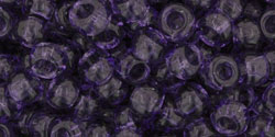 cc19 - perles de rocaille Toho 6/0 transparent sugar plum (10g)