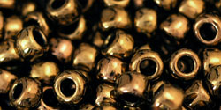 cc223 - perles de rocaille Toho 6/0 antique bronze (10g)