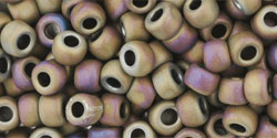 Cc614 - perles de rocaille Toho 3.5mm matt color iris brown (10g)