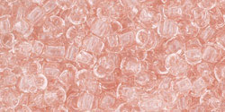 Achat cc11 - perles de rocaille Toho 8/0 transparent rosaline (10g)