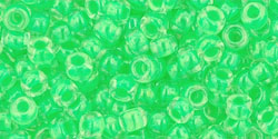 Achat cc805 - perles de rocaille Toho 8/0 luminous neon green (10g)