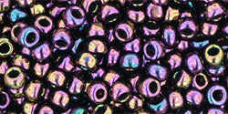 cc85 - perles de rocaille Toho 8/0 métallic iris purple (10g)