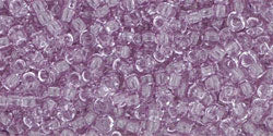 cc1300 - perles de rocaille Toho 11/0 transparent alexandrite (10g)