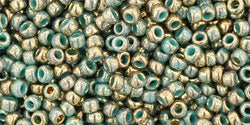Perline TOHO Rocailles 8/0 (3mm) - Turchese Blu Opaco #43 - 10 Grammi Per Bigiotteria E Gioielli Fatti A Mano