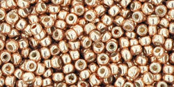 ccPF551 - Toho Beads 11/0 Round Galvanized Rose Gold (10gr)