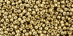 Achat ccPF592 - Toho Beads 11/0 Round Galvanized Golden Fleece (10gr)