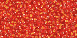Achat cc25b - perles de rocaille Toho 15/0 silver lined siam ruby(5g)