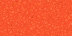 cc50 - perles de rocaille Toho 15/0 opaque sunset orange (5g)