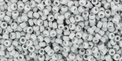 Achat cc53 - perles de rocaille Toho 15/0 opaque grey (5g)
