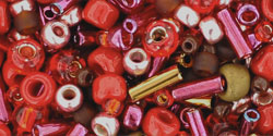 Achat Mix de perles Toho samurai red brown (10g)