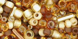 Achat Mix de perles Toho kohaku-amber (10g)