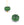 Vente au détail Perle sculptée citrouille en jade teinté verte 12x8mm (1)