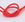 Grossiste en Rang de Perles Heishi 3mm Pate Polymère Rouge Vif 45cm (1)