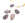 Vente au détail Pendentif Perle Goutte Labradorite à Facettes 9-13x6-7mm- Trou: 0.7mm (1)