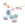 Grossiste en Pendentifs Perles Gouttes Plates Amazonite10x8mm - Trou: 0.8mm (5)