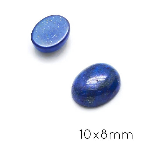 Achat Cabochon Ovale Lapis Lazuli Naturel 10x8mm (1)